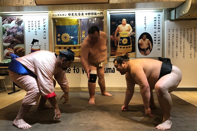 Challenge Sumo Wrestlers and Enjoy a Meal - A Fun-Filled Entertainment Event