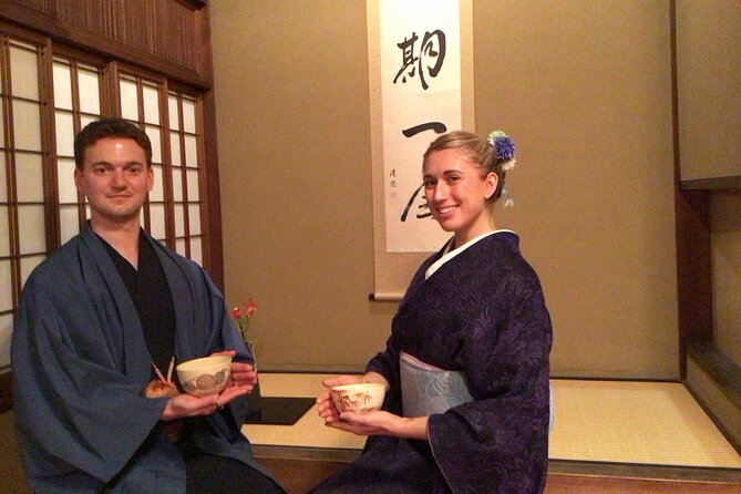 Kimono Tea Ceremony at Kyoto Maikoya, NISHIKI - Matcha and Wagashi Delights