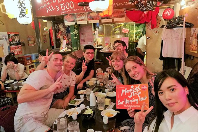 Shibuya Night Bar Hopping Walking Tour in Tokyo - Just The Basics