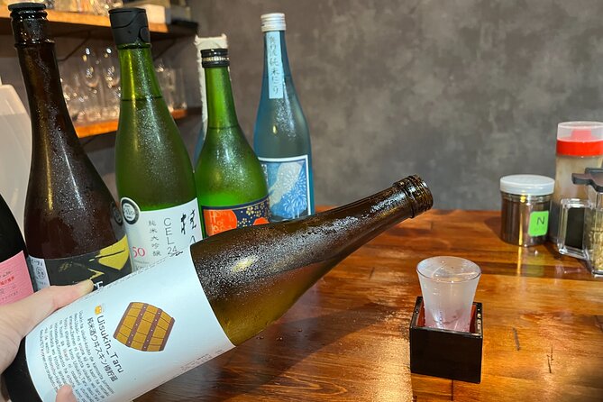 Osaka SAKE Tasting With Takoyaki DIY