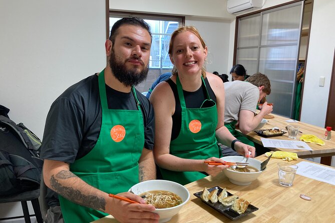 Ramen and Gyoza Cooking Class in Osaka Dotonbori