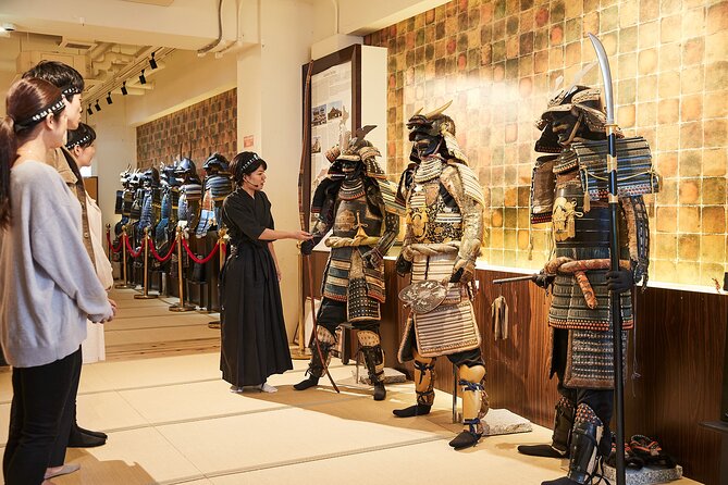 Samurai Sword Experience History Tour SAMURAI MUSEUM TOKYO