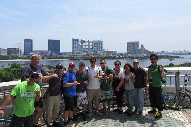 Tokyo by Bike: Tsukiji Market and Odaiba Including Tokyo Bay Cruise