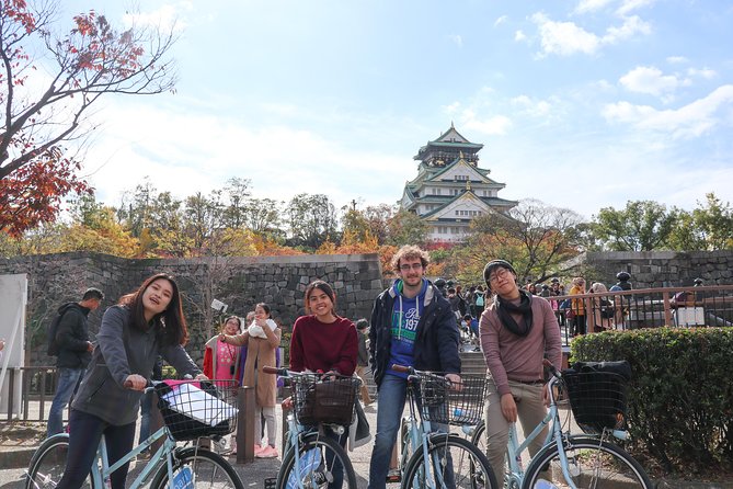 4-Hour Osaka Bike Tour to the Neighborhood of Osaka Castle - The Guided Bike Ride Experience