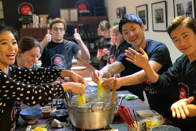 Asakusa Classic Ramen & Crispy Gyoza Cooking Class - Class Logistics and Details