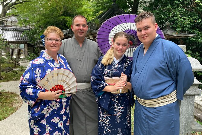 Cultural Activity in Miyajima:Kimono, Tea Ceremony, Calligraohy and Amulet - Wearing a Kimono for the First Time