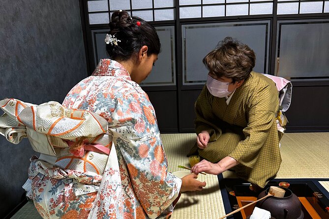 KYOTO Tea Ceremony With Kimono Near by Daitokuji - A Small Group Cultural Immersion