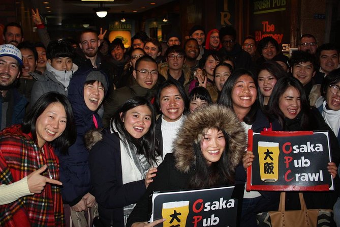 Osaka Pub Crawl and Nightlife Tour - Reviews From Past Tourists