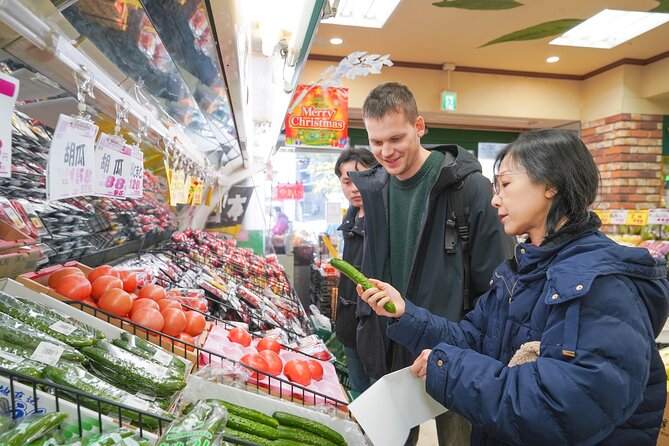 Sushi & Sake Tasting Cooking Class Local Supermarket Visit - Food and Drink Options