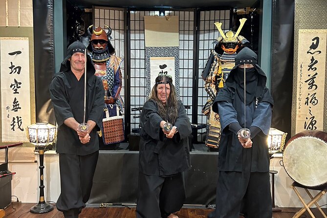 90-min Shinobi Samurai Premium Experience @ Ninja Clan Dojo - Ninja and Samurai Training