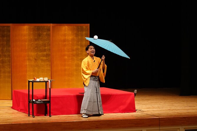 The God of Entertainment Rakuza - Traditional Rakugo, Juggling and Magic Show - Behind the Scenes of Entertainment