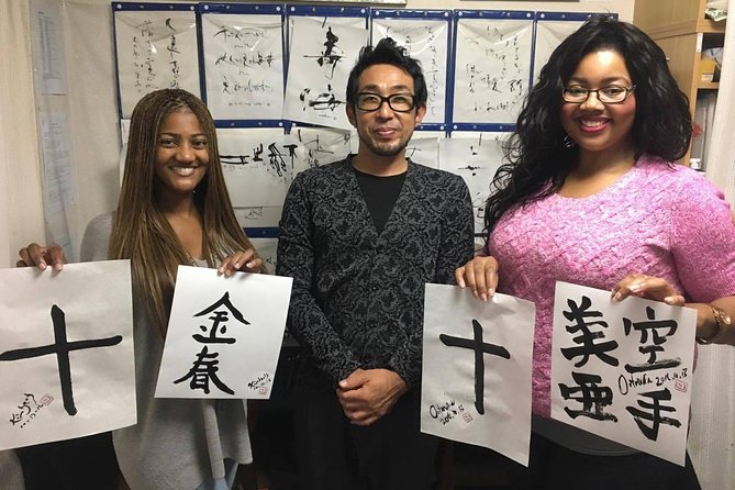 Tokyo 2-Hour Shodo Calligraphy Lesson With Master Calligrapher - Writing Japanese Characters