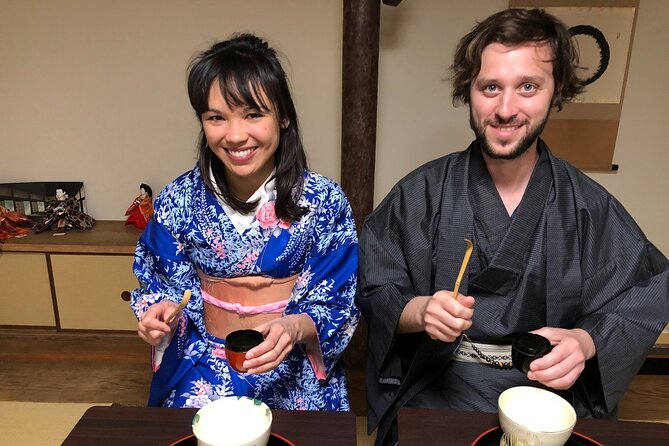 An Amazing Set of Cultural Experience: Kimono, Tea Ceremony and Calligraphy - The Serenity of Tea Ceremony