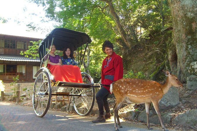 Private Miyajima Rickshaw Tour Including Itsukushima Shrine - Private Tour Details and Logistics