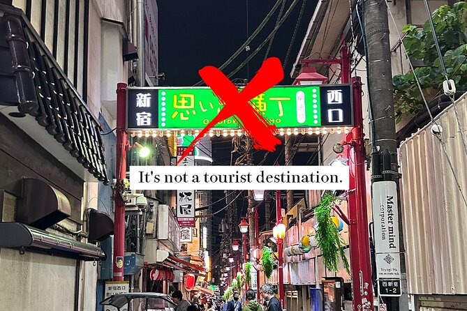 Shinjuku and Around Small-Group Authentic Nightlife Tour  - Tokyo - Important Tour Details and Notes