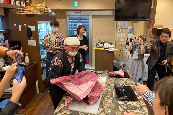 Tuna Cutting Show in Tokyo & Unlimited Sushi & Sake - Booking and Cancellation Policy