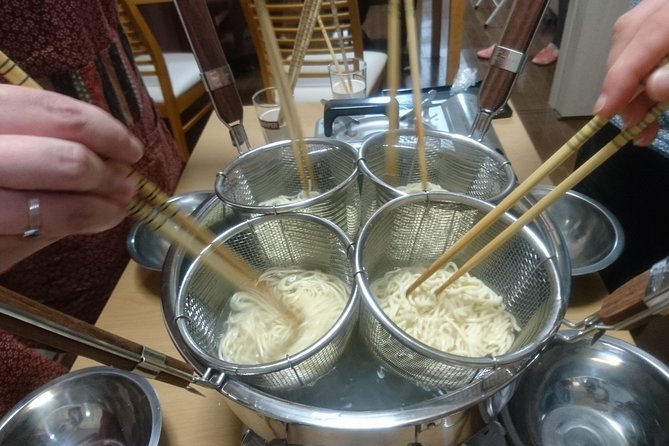 RAMEN and 2 Types GYOZA (Dumplings) Cooking Class - Enjoying the Fruits of Labor