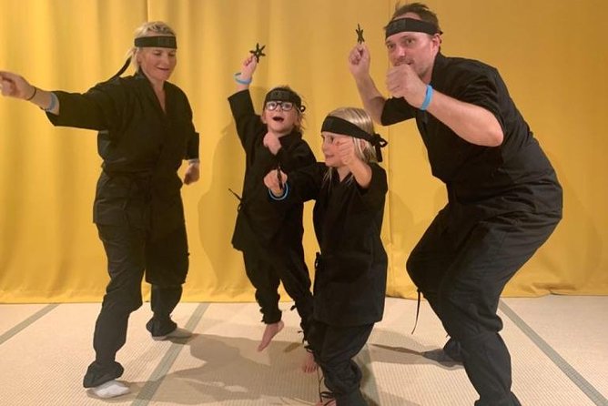 Ninja Experience (Family Friendly) at Samurai Ninja Museum - Just The Basics