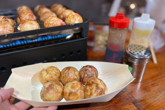 Osaka SAKE Tasting With Takoyaki DIY - Just The Basics