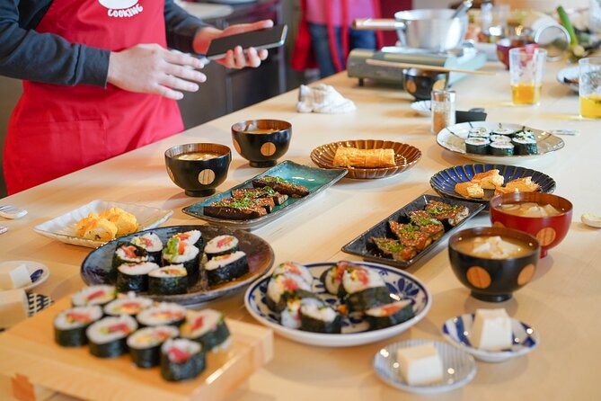 Sushi & Sake Tasting Cooking Class Local Supermarket Visit - Just The Basics