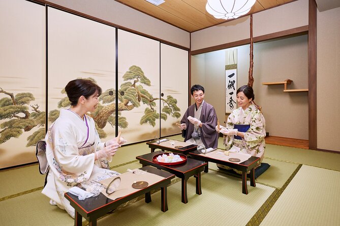 Sweets Making & Kimono Tea Ceremony at Tokyo Maikoya - Just The Basics