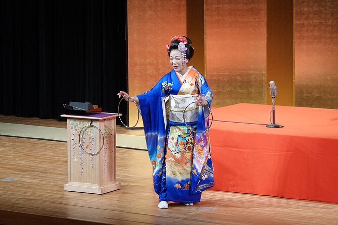 The God of Entertainment Rakuza - Traditional Rakugo, Juggling and Magic Show - Just The Basics