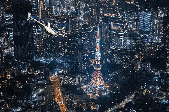 [25 Min]Tokyo Skytree + Downtown City Lights Helicopter Tour