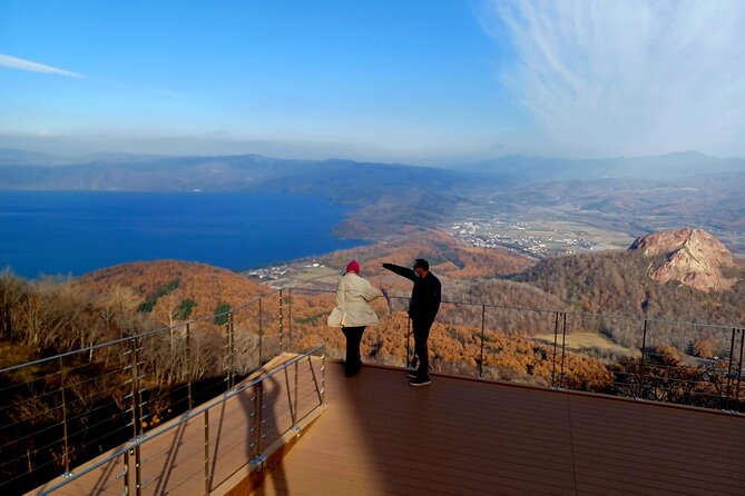 Lake Toya and Noboribatsu Hell Valley Private Day Trip