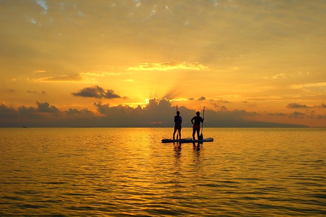 [Okinawa Miyako] [Evening] Twilight in the Sea of Silence… Sunset SUP / Canoe