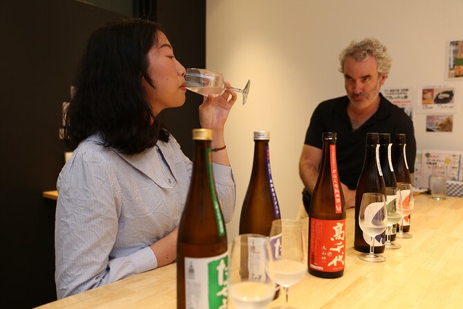 Sake Tasting in Central Kyoto