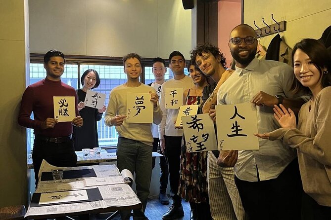 Small Group Japanese Calligraphy Workshop Experience