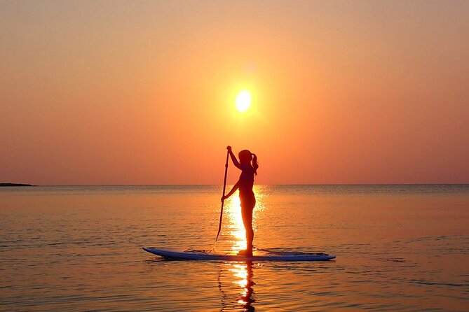 [Okinawa Miyako] [Evening] Twilight in the Sea of Silence... Sunset SUP / Canoe - Inclusions and Meeting Point