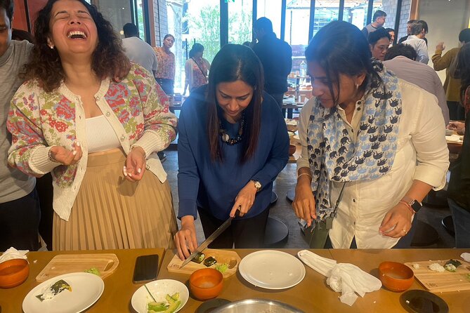 Taisho Sushi Making Class in Tokyo - End Point