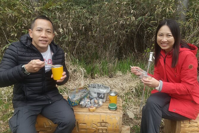 Watefall Visit Hiking in Hida-Osaka - Tea Ceremony in Nature