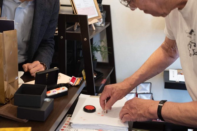 Your Own HANKO Name Seal Activity in Kamakura. - Engraving and Souvenir Collection