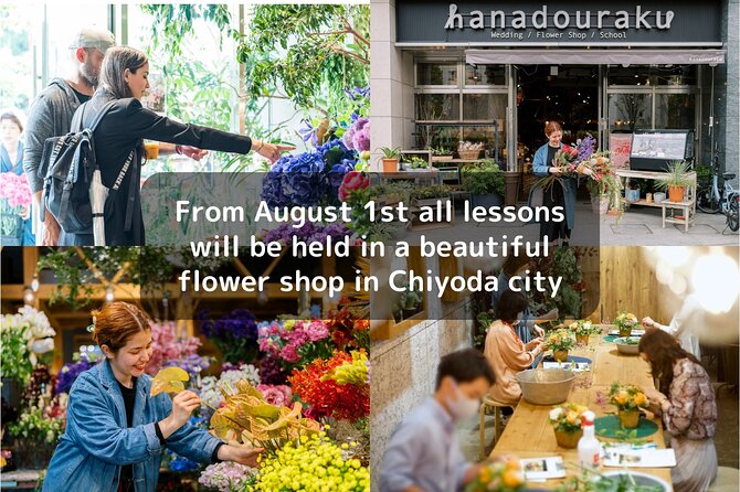 Japanese Flower Arranging (Ikebana) Experience/Workshop in Tokyo - Just The Basics