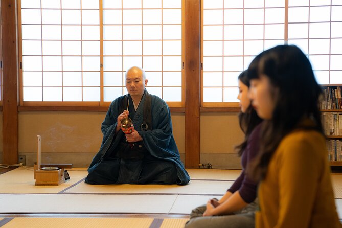 Tokyo Zen Meditation at Private Temple With Monk - Just The Basics