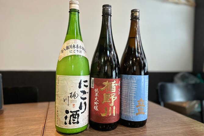 Taste&Learn Main Types of Authentic Sake With an Sake Expert!