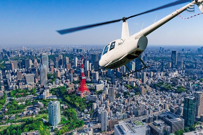 [10 Mins]Tokyo Helicopter Tour + Private Car Pickup & Drop off - Highlights of the Experience