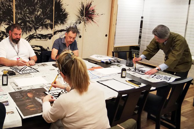 Japanese Calligraphy Experience - Meeting and End Points