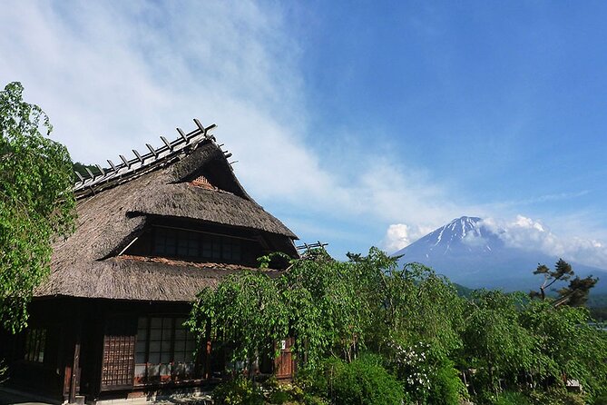 Mt Fuji Japanese Crafts Village and Lakeside Bike Tour - Craft Village Highlights