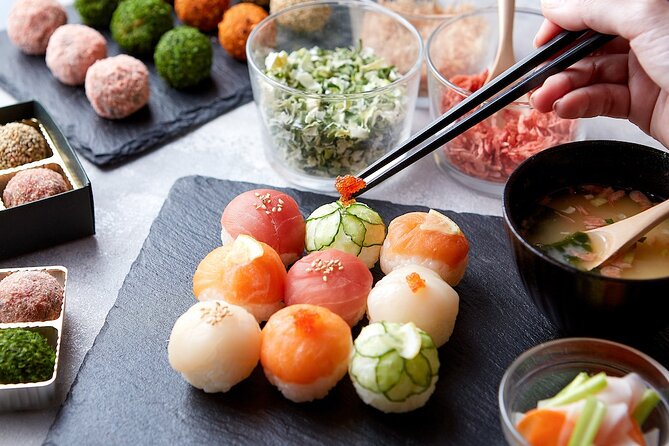 Maki Sushi ＆Temari Sushi Making and Local Tour in Tokyo - Accessibility and Services