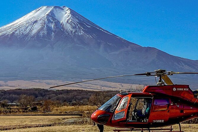 [120minutes 5pax] Tokyo-Mt.Fuji Tour:Mt Fuji Helicopter Tour - Helicopter Experience Highlights