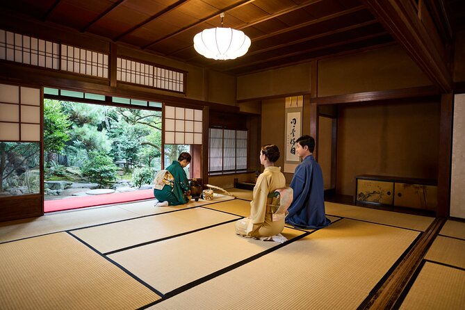 Sweets Making & Kimono Tea Ceremony at Kyoto Maikoya, GION - Making Traditional Wagashi