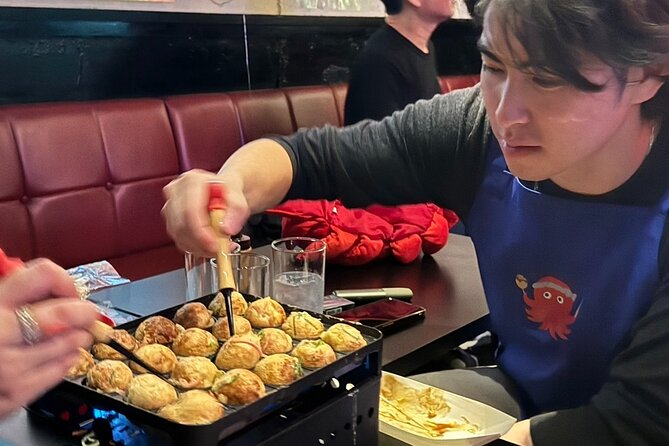 TAKOYAKI Cooking Class With All-You-Can-Drink in Tokyo, Roppongi - Class Inclusions and Amenities