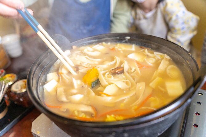 A Class on Making Hoto, Yamanashis Traditional Dish - Included Amenities