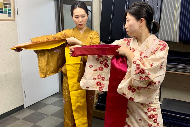 Exclusive Private Yukata Dressing Workshop - Included Items