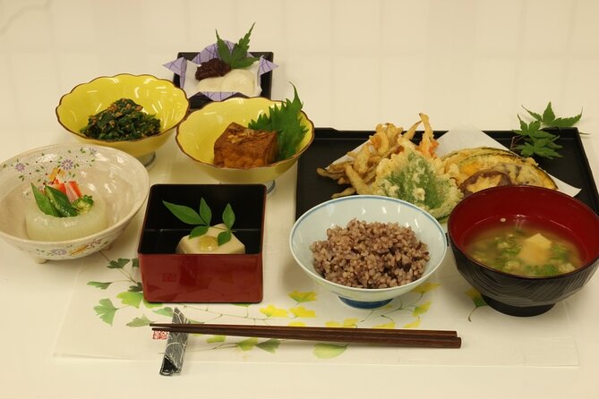 Shojin Ryori: Buddhist Vegetarian Cooking Experience - Sample Menu Details