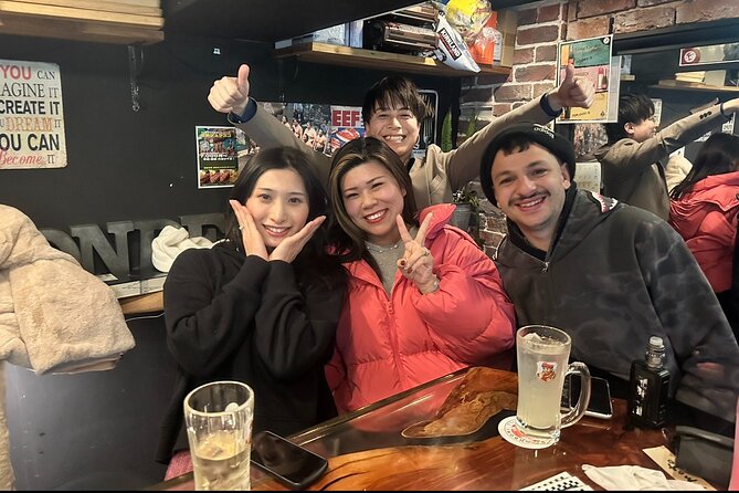 3 Hour Food Hopping in Dotonbori Osaka - Sake Selection