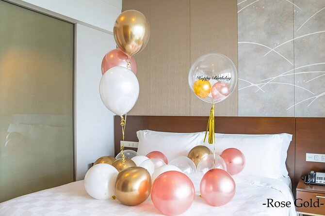 Birthday Celebration Surprise With Balloon Decoration! - Types of Balloon Arrangements